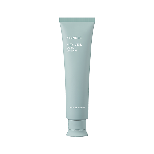 AYUNCHE, AYUNCHE Airy Veil Curl Cream, Use a refreshing curl-cream that helps with healthy curls to create a live wave of natural ridges, contains ingredients that help with hair elasticity, naturally living ridges