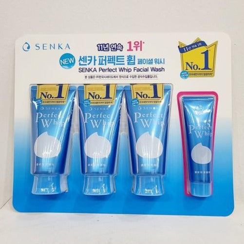 SENKA Perfect Whip N Cleansing Foam 120g x 3ea + 40g Korean skincare Kbeauty Cosmetic