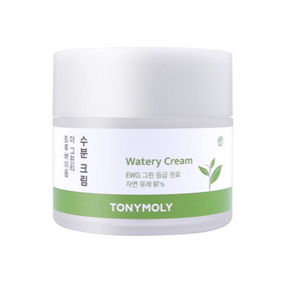 TONYMOLY The Green Tea Truebiome Watery Cream 80ml Korean skincare Kbeauty Cosmetics