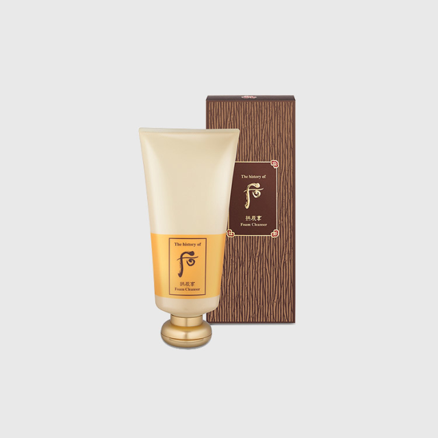THE HISTORY OF WHOO Facial Foam Cleanser 180ml with Case