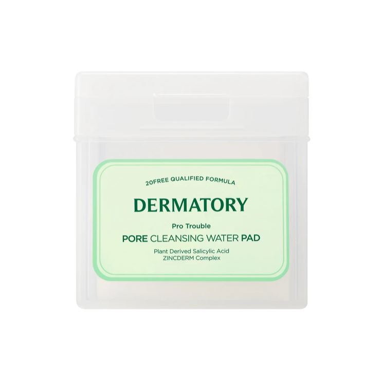 DERMATORY Pro Trouble Pore Cleansing Water Pad 70 sheets.
