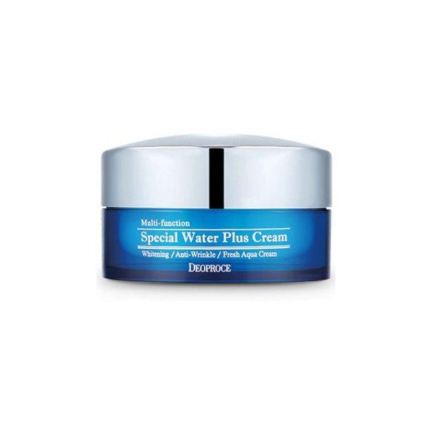 DEOPROCE Special Water Plus Cream 100g is  instantly forms a moisture film for moist, supple skin. 