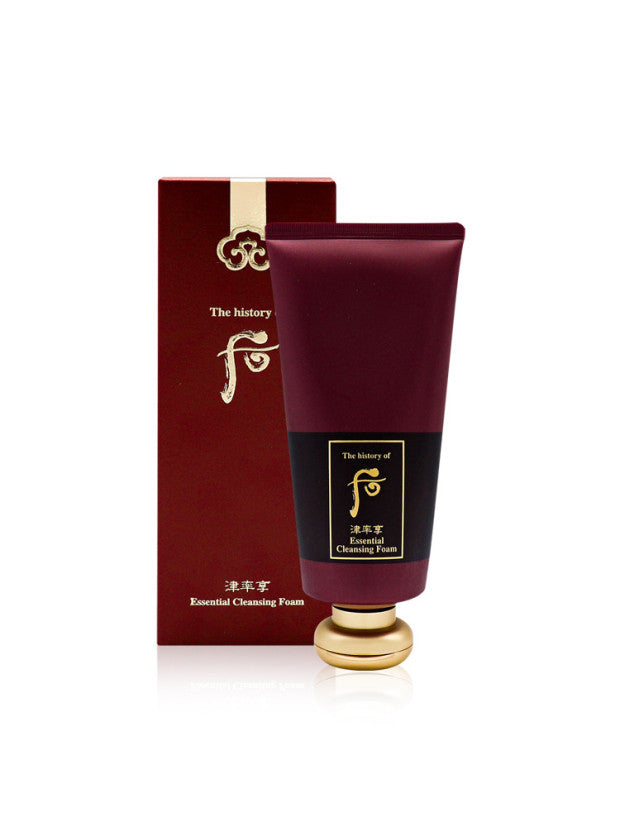 THE HISTORY OF WHOO Essential Cleansing Foam 180ml Korean skincare Kbeauty Cosmetics