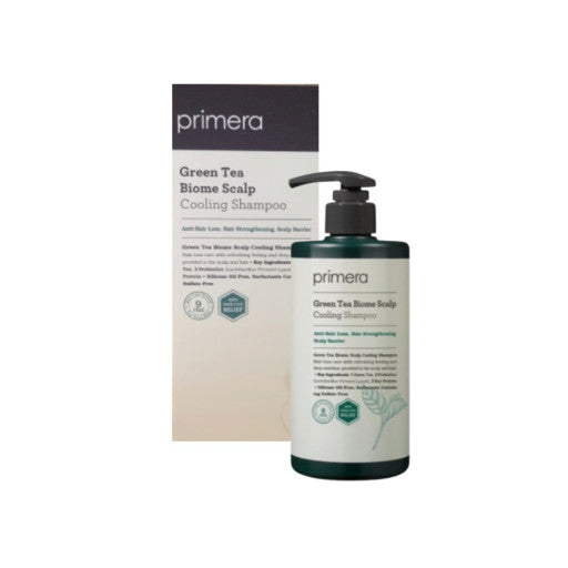 PRIMERA Greentea Biome Scalp Cooling Shampoo 380ml.