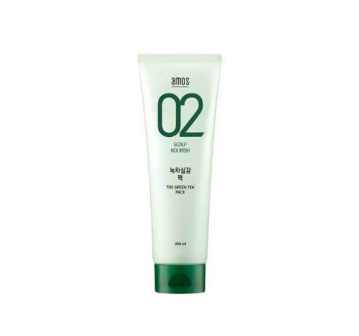 AMOS, The Green Tea Pack 250ml, Hair Treatment, Cleaner Scalp Environment, moisturizing