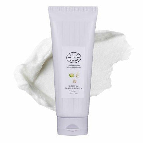 JUICE TO CLEANSE Biome Ac Foam Cleanser 150g Korean skincare Kbeauty Cosmetics