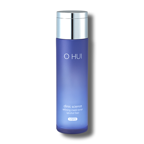 OHUI Clinic Science Refining Medi Toner 150ml is Alcohol Free  Moisturizing Skin care