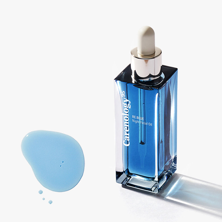 CARENOLOGY 95 RE:BLUE Night Facial Oil 50ml effect is anti aging and moisturizing facial oil
