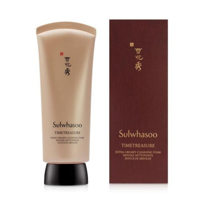 SULWHASOO Timetreasure Extra Creamy Cleansing Foam EX 150ml with Package
