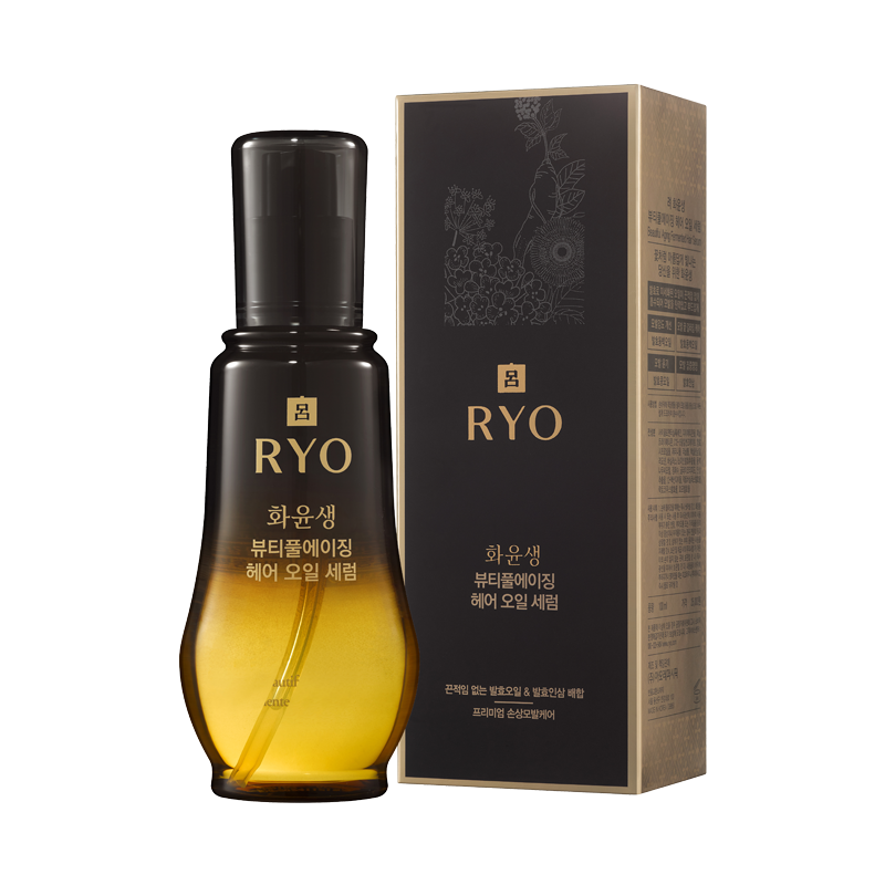 RYO Hwayunsaeng Beautiful Aging Fermented Hair Oil 100ml.