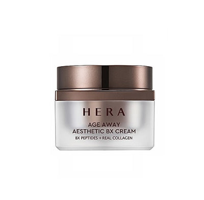 HERA Age Away Aesthetic BX Cream 50ml has effect of pulling out wrinkles.