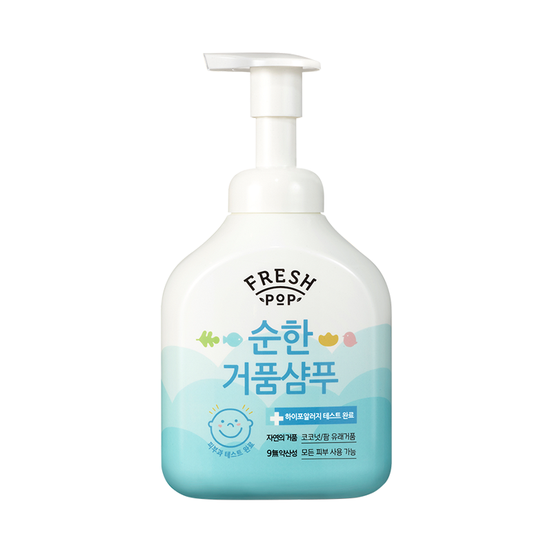 FRESH POP Mild Bubble Shampoo 500ml Korean haircare Kbeauty Cosmetic
