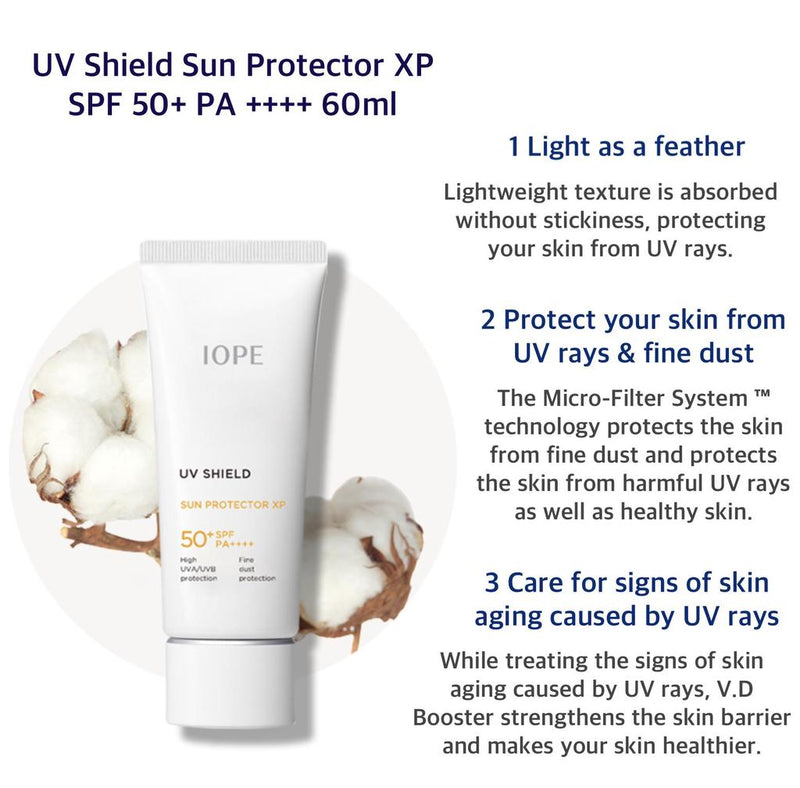 IOPE UV Shield Sun Protector XP SPF 50+ PA++++ 60ml.