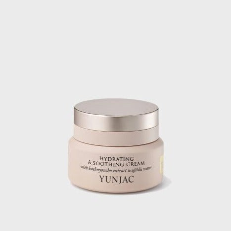 YUNJAC Hydrating & Soothing Cream With Baeknyoncho Extract & Ujildu Water 50ml Korean skincare Kbeauty Cosmetic