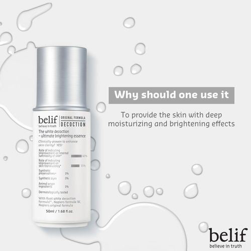 Belif The White Decoction - Ultimate Brightening Essence 50ml.