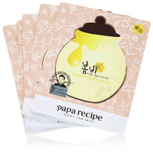 PAPA RECIPE Bombee Rose Gold Honey Mask Pack 25ml x 5ea.