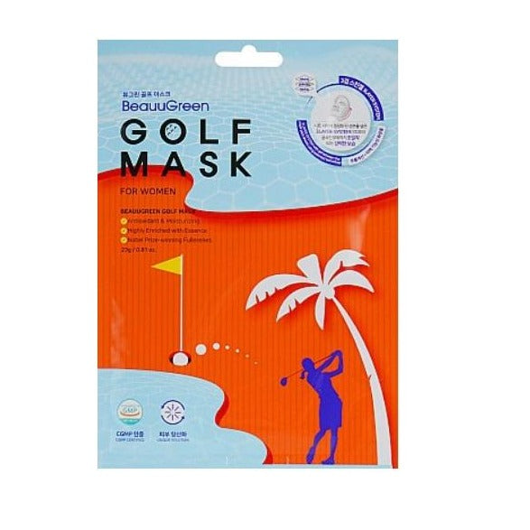 BEAUUGREEN Golf Mask Pack (for Women) Korean skincare Kbeauty Cosmetic