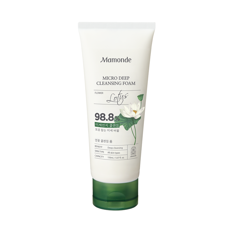Mamonde Micro Deep Cleansing Foam 150ml Korean skincare Kbeauty Cosmetics