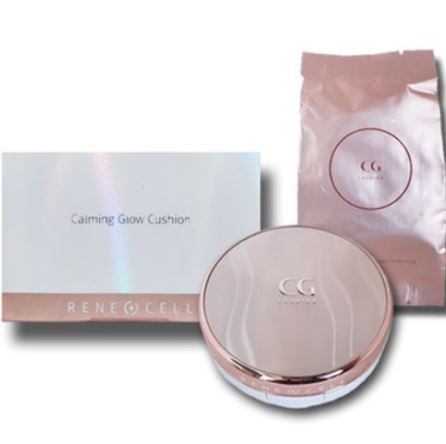 Rene Cell Calming Glow Cushion 15g + Refill 15g Korean Kbeauty Cosmetics