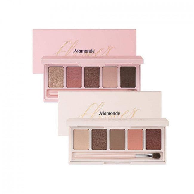 Mamonde Flower Pop Eye Palette 2Color is offering natural and soft rose colors for a romantic makeup look.
