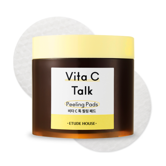 ETUDE HOUSE Vita C-Talk Peeling Pads Korean skincare Kbeauty Cosmetics