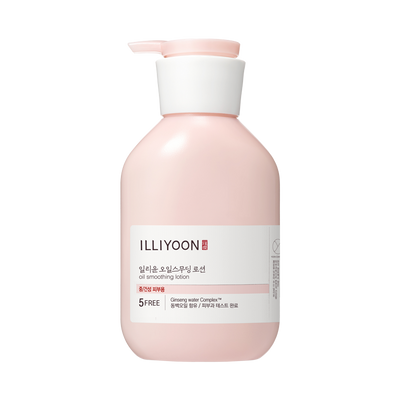 תחליב החלקת שמן ILLIYOON 350 מ"ל לטיפוח העור הקוריאנית Kbeauty Cosmetics
