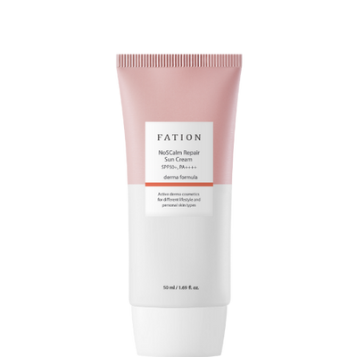 FATION NoSCalm Repair Sun Cream SPF50+ PA++++ 50ml Korean skincare Kbeauty Cosmetics