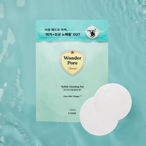 ETUDE HOUSE Wonder Pore Bubble Cleansing Pad (7ea) Korean skincare Kbeauty Cosmetics