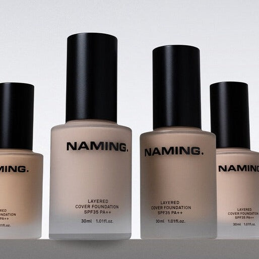 NAMING Layered Cover Foundation SPF35 PA++ 30ml.