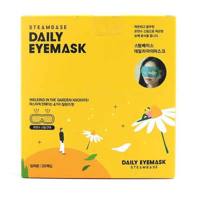 STEAMBASE Daily Eye Mask 4Types 20 sheets.