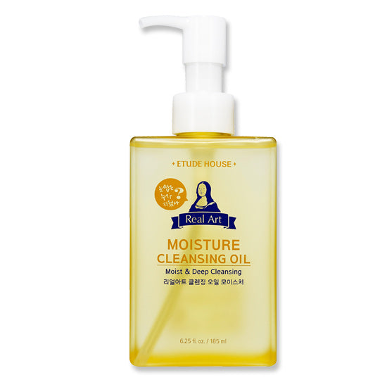 ETUDE HOUSE Real Art Cleansing Oil Moisture 185ml Korean skincare Kbeauty Cosmetics