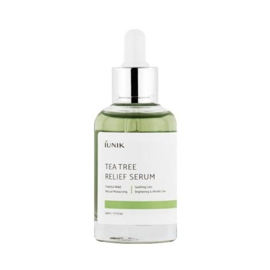 iUNIK Tea Tree Relief Serum 50ml Korean skincare Kbeauty Cosmetics