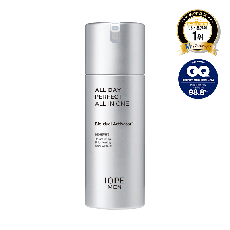 Iope, IOPE Men All Day Perfect All In One 120ml, All day perfect, All in one, Bio dual activator