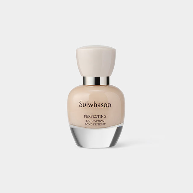 Sulwhasoo Perfecting Foundation SPF17/PA+ 35 מ"ל (10 צבעים) קוריאני לטיפוח העור Kbeauty Cosmetics