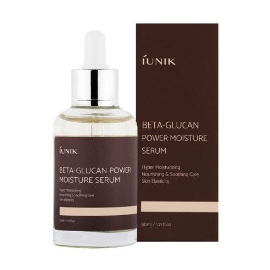 iUNIK Beta Glucan Power Moisture Serum 50ml Korean skincare Kbeauty Cosmetics