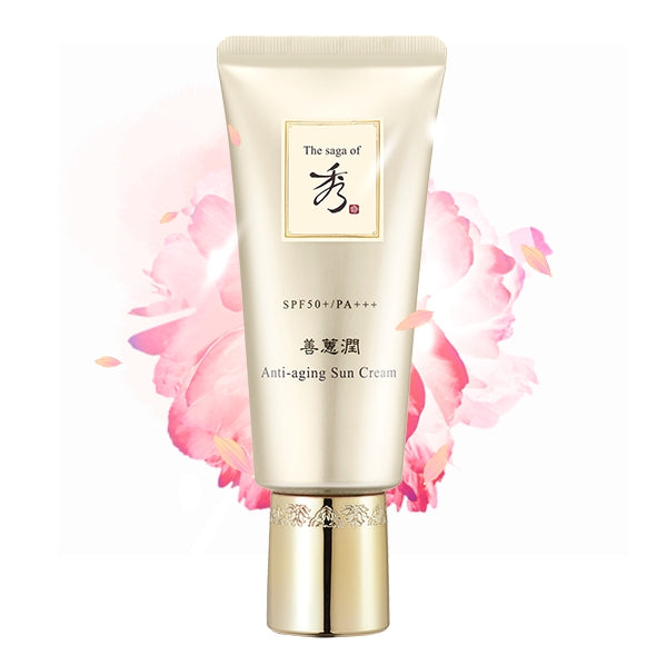 The Saga of Xiu Sunhyeyun Ja Dan Anti-aging Sun Cream 60ml SPF50+ PA++++ Korean skincare Kbeauty Cosmetic