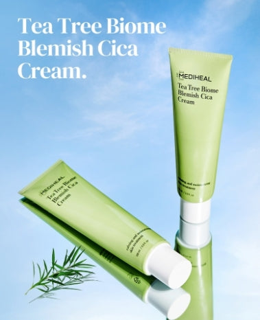 MEDIHEAL Tea Tree Cica Cream 100ml Korean skincare Kbeauty Cosmetics