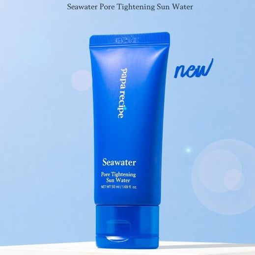 PAPA RECIPE Seawater Pore Tightening Sun Water SPF50+ PA++++ 50ml Korean skincare Kbeauty Cosmetic