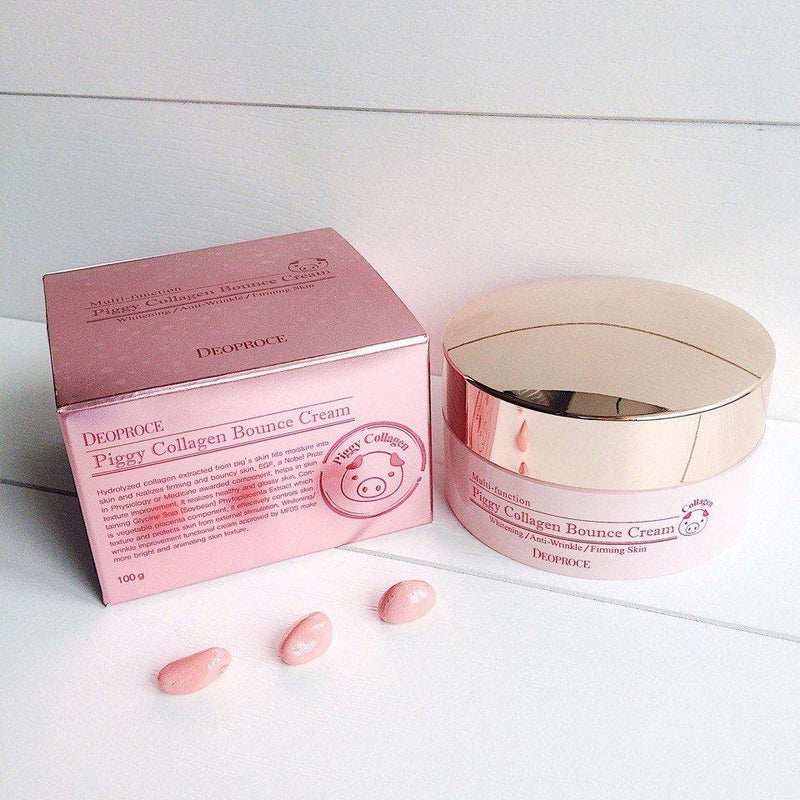 DEOPROCE Piggy Collagen Bounce Cream 100g Korean skincare Kbeauty Cosmetic