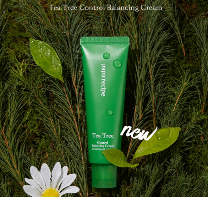 PAPA RECIPE Tea Tree Control Balancing Cream 60ml Korean skincare Kbeauty Cosmetic