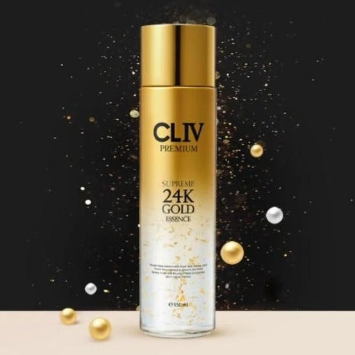 CLIV Supreme 24K Gold Essence 150ml Korean skincare Kbeauty Cosmetic