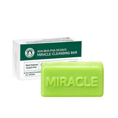 SOME BY MI AHA BHA PHA 30 Days Miracle Cleansing Bar Korean skincare Kbeauty Cosmetics