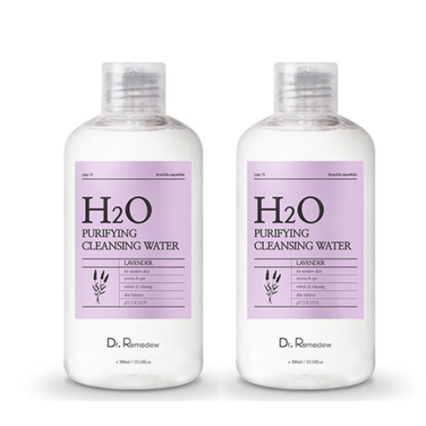 DR.REMEDEW H2O Purifying Cleansing Lavender Water 300ml x2ea (221113).