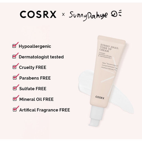 COSRX Sunny Snail Tone Up Cream SPF30 PA++ 50ml.