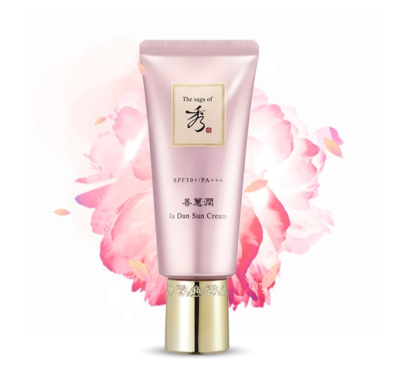 The Saga of Xiu Sunhyeyun Ja Dan Sun Cream 60ml SPF 50+ PA+++ Korean skincare Kbeauty Cosmetic