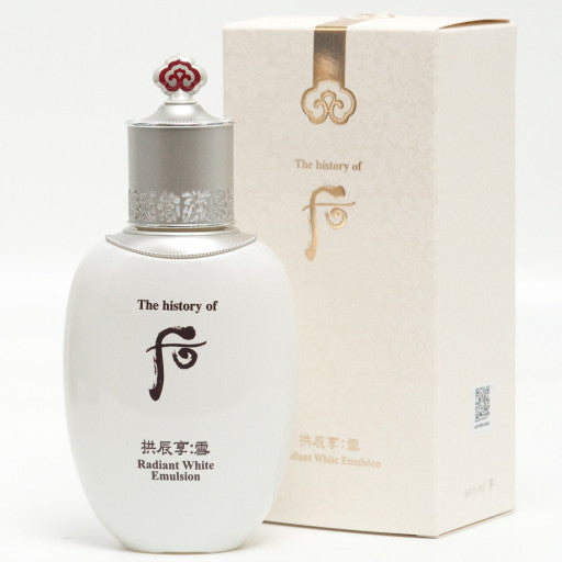 THE HISTORY OF WHOO Radiant White Emulsion 110ml Korean skincare Kbeauty Cosmetics