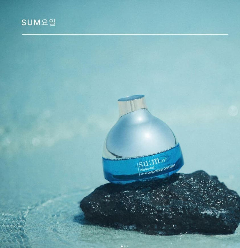 SUM37 Waterfull 3 Item Set Moisturizer Cream Toner Emulsion Skin Care Hydration.