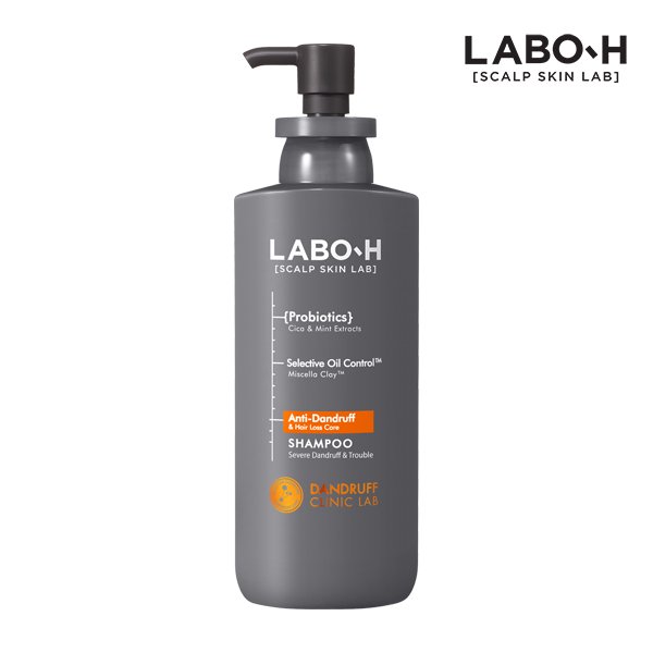 LABO-H Hair Loss Care Shampoo Dandruff Clinic Severe Dandruff Shampoo 333ml.