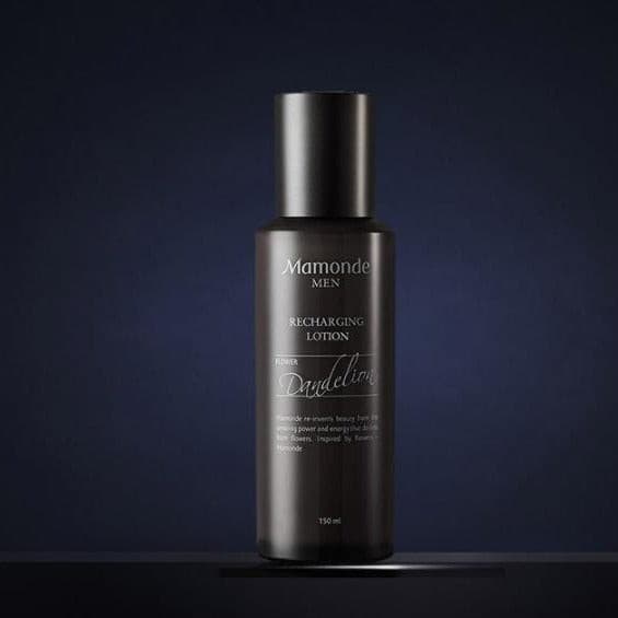Mamonde Men Recharging Lotion 150ml is keeps your skin moist throughout the day, makes your skin soft and shiny, and makes you feel comfortable. Fresh daily essence lotion.