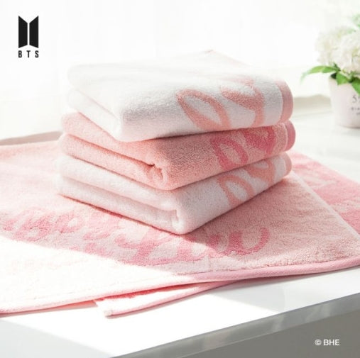 BTS BOY WITH LUV 2 sheets of face towel 170g Korean Kbeauty